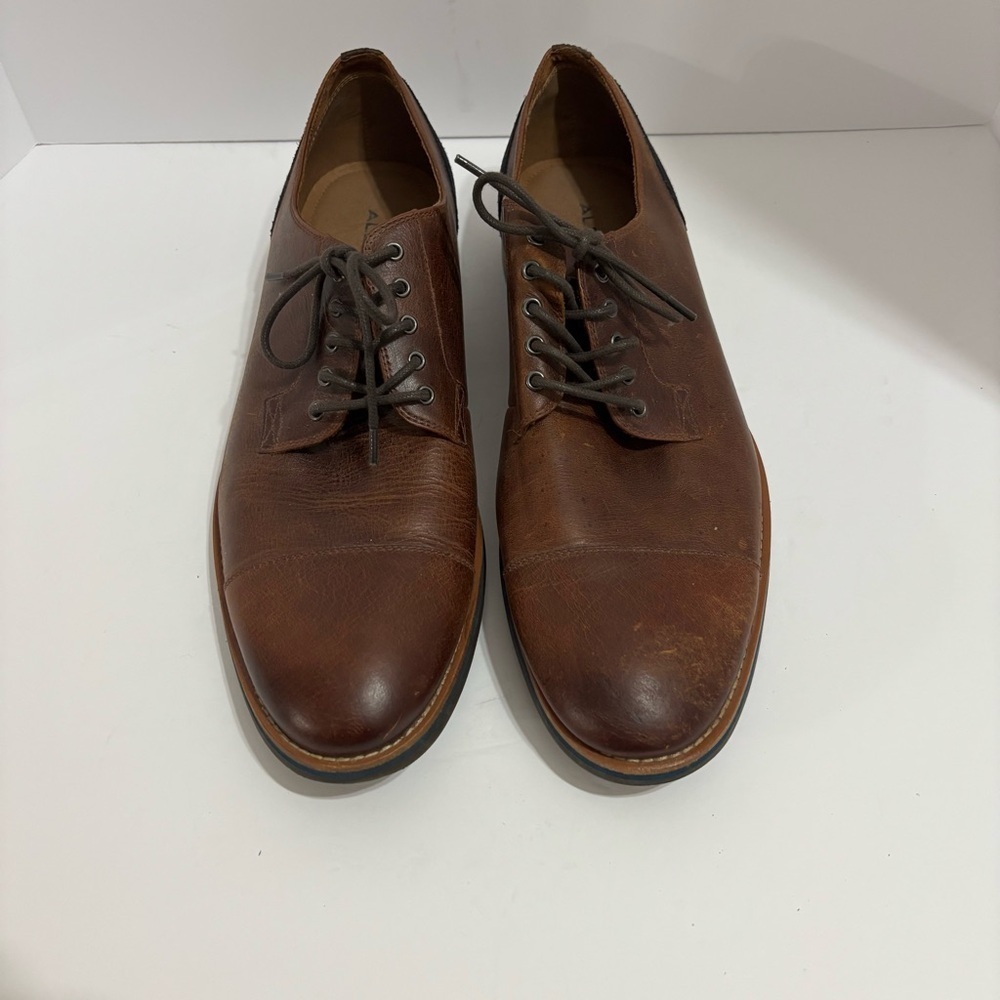 Aldo‎ Tan Leather Oxford Shoes